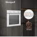 Купить Духовой шкаф газовый Weissgauff WGO 702 WHITE GLASS в интернет-магазине Мега-кухня 15