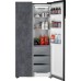 Купить Отдельностоящий холодильник с инвертором Weissgauff WSBS 590 NoFrost Inverter Premium Rock Glass в интернет-магазине Мега-кухня 4