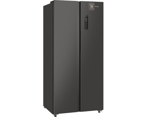 Купить Отдельностоящий холодильник с инвертором Weissgauff WSBS 500 Inverter NoFrost Dark Grey в интернет-магазине Мега-кухня 1 Купить Отдельностоящий холодильник с инвертором Weissgauff WSBS 500 Inverter NoFrost Dark Grey в интернет-магазине Мега-кухня 1