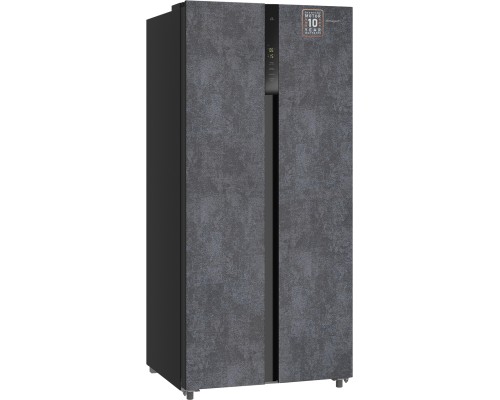 Купить Отдельностоящий холодильник с инвертором Weissgauff WSBS 500 Inverter NoFrost Rock Glass в интернет-магазине Мега-кухня 1 Купить Отдельностоящий холодильник с инвертором Weissgauff WSBS 500 Inverter NoFrost Rock Glass в интернет-магазине Мега-кухня 1