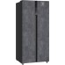 Купить Отдельностоящий холодильник с инвертором Weissgauff WSBS 500 Inverter NoFrost Rock Glass в интернет-магазине Мега-кухня 1