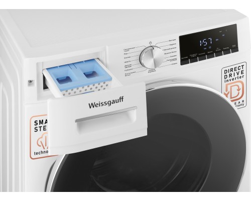 Купить Стиральная машина с прямым приводом Weissgauff WM 58411 Direct Drive Steam в интернет-магазине Мега-кухня 5 Купить Стиральная машина с прямым приводом Weissgauff WM 58411 Direct Drive Steam в интернет-магазине Мега-кухня 5