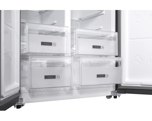 Купить Отдельностоящий холодильник с инвертором Weissgauff WSBS 600 BeG NoFrost Inverter в интернет-магазине Мега-кухня 9 Купить Отдельностоящий холодильник с инвертором Weissgauff WSBS 600 BeG NoFrost Inverter в интернет-магазине Мега-кухня 9