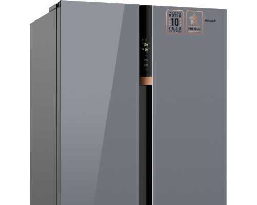 Купить Отдельностоящий холодильник с инвертором Weissgauff WSBS 590 NoFrost Inverter Premium Dark Grey Glass в интернет-магазине Мега-кухня 13 Купить Отдельностоящий холодильник с инвертором Weissgauff WSBS 590 NoFrost Inverter Premium Dark Grey Glass в интернет-магазине Мега-кухня 13
