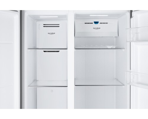 Купить Отдельностоящий холодильник с инвертором Weissgauff WSBS 600 NoFrost Inverter Blue Glass в интернет-магазине Мега-кухня 7 Купить Отдельностоящий холодильник с инвертором Weissgauff WSBS 600 NoFrost Inverter Blue Glass в интернет-магазине Мега-кухня 7
