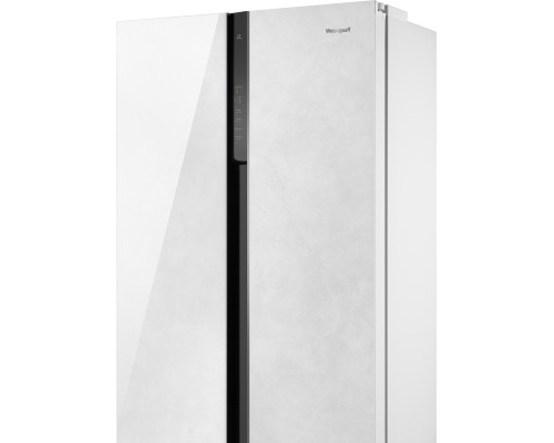Купить Отдельностоящий холодильник с инвертором Weissgauff WSBS 500 Inverter NoFrost White Rock Glass в интернет-магазине Мега-кухня 5 Купить Отдельностоящий холодильник с инвертором Weissgauff WSBS 500 Inverter NoFrost White Rock Glass в интернет-магазине Мега-кухня 5