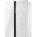 Купить Отдельностоящий холодильник с инвертором Weissgauff WSBS 500 Inverter NoFrost White Rock Glass в интернет-магазине Мега-кухня 5