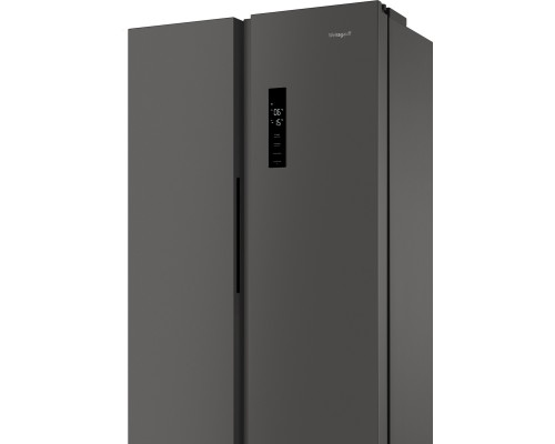 Купить Отдельностоящий холодильник с инвертором Weissgauff WSBS 500 Inverter NoFrost Dark Grey в интернет-магазине Мега-кухня 6 Купить Отдельностоящий холодильник с инвертором Weissgauff WSBS 500 Inverter NoFrost Dark Grey в интернет-магазине Мега-кухня 6