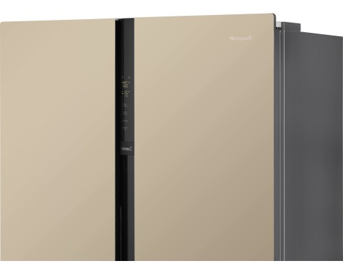 Купить Отдельностоящий холодильник с инвертором Weissgauff WSBS 600 BeG NoFrost Inverter в интернет-магазине Мега-кухня 8 Купить Отдельностоящий холодильник с инвертором Weissgauff WSBS 600 BeG NoFrost Inverter в интернет-магазине Мега-кухня 8