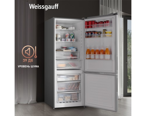 Купить Отдельностоящий холодильник с инвертором Weissgauff WRK 1970 DX Full NoFrost Inverter в интернет-магазине Мега-кухня 16 Купить Отдельностоящий холодильник с инвертором Weissgauff WRK 1970 DX Full NoFrost Inverter в интернет-магазине Мега-кухня 16