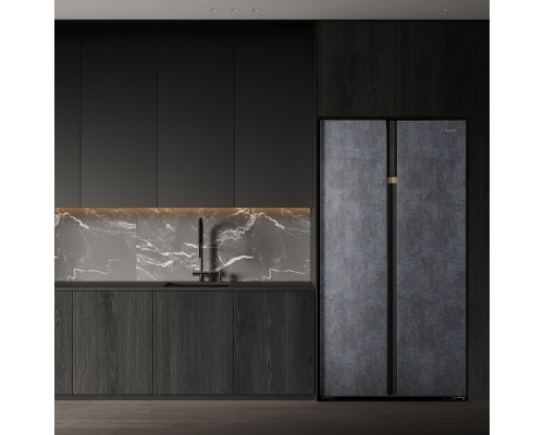 Купить Отдельностоящий холодильник с инвертором Weissgauff WSBS 590 NoFrost Inverter Premium Rock Glass в интернет-магазине Мега-кухня 24 Купить Отдельностоящий холодильник с инвертором Weissgauff WSBS 590 NoFrost Inverter Premium Rock Glass в интернет-магазине Мега-кухня 24