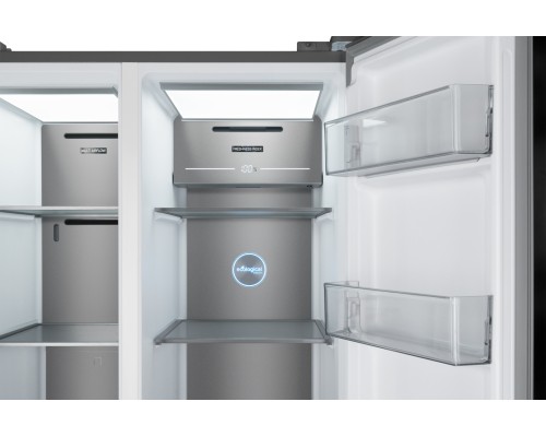 Купить Отдельностоящий холодильник с инвертором Weissgauff WSBS 590 NoFrost Inverter Premium Dark Grey Glass в интернет-магазине Мега-кухня 4 Купить Отдельностоящий холодильник с инвертором Weissgauff WSBS 590 NoFrost Inverter Premium Dark Grey Glass в интернет-магазине Мега-кухня 4