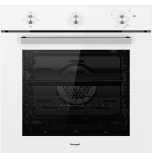 Духовой шкаф газовый Weissgauff WGO 702 WHITE GLASS
