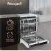 Купить Посудомоечная машина с авто-открыванием и инвертором Weissgauff DW 6114 Inverter Touch AutoOpen White в интернет-магазине Мега-кухня 15