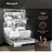Купить Встраиваемая посудомоечная машина Weissgauff BDW 6151 Inverter Touch AutoOpen Timer Floor в интернет-магазине Мега-кухня 15