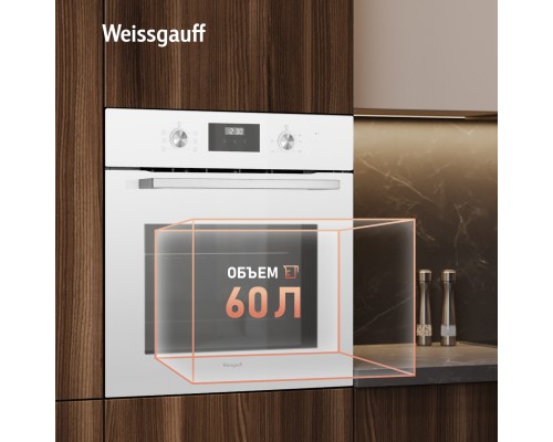 Купить Духовой шкаф Weissgauff EOM 362 PDW в интернет-магазине Мега-кухня 11 Купить Духовой шкаф Weissgauff EOM 362 PDW в интернет-магазине Мега-кухня 11
