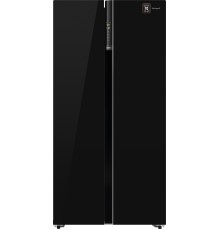 Отдельностоящий холодильник с инвертором Weissgauff WSBS 600 BG NoFrost Inverter