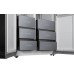 Купить Отдельностоящий холодильник с инвертором Weissgauff WSBS 590 NoFrost Inverter Premium Dark Grey Glass в интернет-магазине Мега-кухня 10
