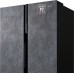 Купить Отдельностоящий холодильник с инвертором Weissgauff WSBS 600 NoFrost Inverter Rock Glass в интернет-магазине Мега-кухня 8