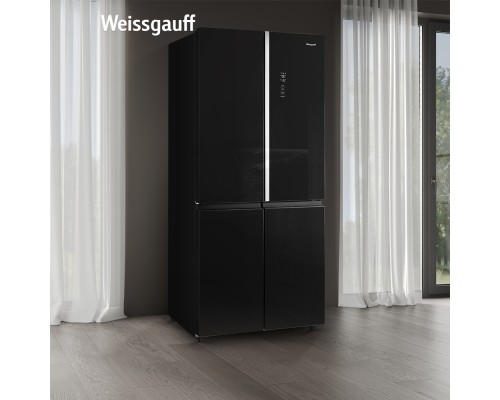 Купить Отдельностоящий холодильник с инвертором Weissgauff WCD 590 Nofrost Inverter Premium EcoFresh Black Glass в интернет-магазине Мега-кухня 8 Купить Отдельностоящий холодильник с инвертором Weissgauff WCD 590 Nofrost Inverter Premium EcoFresh Black Glass в интернет-магазине Мега-кухня 8