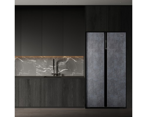 Купить Отдельностоящий холодильник с инвертором Weissgauff WSBS 600 NoFrost Inverter Rock Glass в интернет-магазине Мега-кухня 20 Купить Отдельностоящий холодильник с инвертором Weissgauff WSBS 600 NoFrost Inverter Rock Glass в интернет-магазине Мега-кухня 20