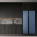 Купить Отдельностоящий холодильник с инвертором Weissgauff WSBS 600 NoFrost Inverter Blue Glass в интернет-магазине Мега-кухня 21
