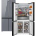 Купить Отдельностоящий холодильник с инвертором Weissgauff WCD 590 Nofrost Inverter Premium EcoFresh Dark Grey Glass в интернет-магазине Мега-кухня 1