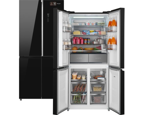Купить Отдельностоящий холодильник с инвертором Weissgauff WCD 590 Nofrost Inverter Premium EcoFresh Black Glass в интернет-магазине Мега-кухня 1 Купить Отдельностоящий холодильник с инвертором Weissgauff WCD 590 Nofrost Inverter Premium EcoFresh Black Glass в интернет-магазине Мега-кухня 1