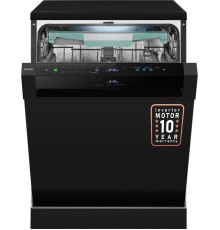 Посудомоечная машина с авто-открыванием и инвертором Weissgauff DW 6114 Inverter Touch AutoOpen Black