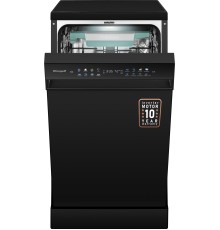 Посудомоечная машина c авто-открыванием и инвертором Weissgauff DW 4539 Inverter Touch AutoOpen Black