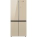 Купить Отдельностоящий холодильник с инвертором Weissgauff WCD 590 Nofrost Inverter Premium EcoFresh Gold Glass в интернет-магазине Мега-кухня