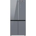 Купить Отдельностоящий холодильник с инвертором Weissgauff WCD 590 Nofrost Inverter Premium EcoFresh Dark Grey Glass в интернет-магазине Мега-кухня
