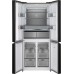 Купить Отдельностоящий холодильник с инвертором Weissgauff WCD 590 Nofrost Inverter Premium EcoFresh Blue Glass в интернет-магазине Мега-кухня 4