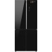 Купить Отдельностоящий холодильник с инвертором Weissgauff WCD 590 Nofrost Inverter Premium EcoFresh Black Glass в интернет-магазине Мега-кухня