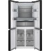 Купить Отдельностоящий холодильник с инвертором Weissgauff WCD 590 Nofrost Inverter Premium EcoFresh Black Glass в интернет-магазине Мега-кухня 2