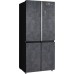 Купить Отдельностоящий холодильник с инвертором Weissgauff WCD 590 Nofrost Inverter Premium EcoFresh Rock Glass в интернет-магазине Мега-кухня 3