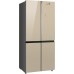 Купить  Отдельностоящий холодильник с инвертором Weissgauff WCD 590 Nofrost Inverter Premium EcoFresh Gold Glass в интернет-магазине Мега-кухня 2