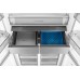 Купить Отдельностоящий холодильник с инвертором Weissgauff WCD 590 Nofrost Inverter Premium EcoFresh White Glass в интернет-магазине Мега-кухня 6