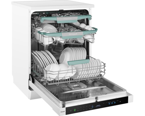Купить Посудомоечная машина с авто-открыванием и инвертором Weissgauff DW 6114 Inverter Touch AutoOpen White в интернет-магазине Мега-кухня 6 Купить Посудомоечная машина с авто-открыванием и инвертором Weissgauff DW 6114 Inverter Touch AutoOpen White в интернет-магазине Мега-кухня 6