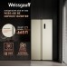 Купить Отдельностоящий холодильник с инвертором Weissgauff WSBS 600 Be NoFrost Inverter в интернет-магазине Мега-кухня 9