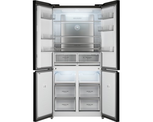 Купить Отдельностоящий холодильник с инвертором Weissgauff WCD 510 Built-in Inverter NoFrost Black Glass в интернет-магазине Мега-кухня 2 Купить Отдельностоящий холодильник с инвертором Weissgauff WCD 510 Built-in Inverter NoFrost Black Glass в интернет-магазине Мега-кухня 2