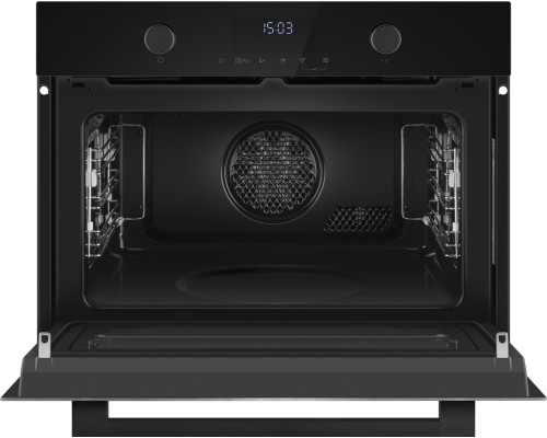 Купить Встраиваемый компактный духовой шкаф с СВЧ Weissgauff OE 4551 DB Black Edition в интернет-магазине Мега-кухня 2 Купить Встраиваемый компактный духовой шкаф с СВЧ Weissgauff OE 4551 DB Black Edition в интернет-магазине Мега-кухня 2