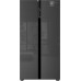 Купить Отдельностоящий холодильник с инвертором Weissgauff WSBS 600 NoFrost Inverter Inox Glass в интернет-магазине Мега-кухня