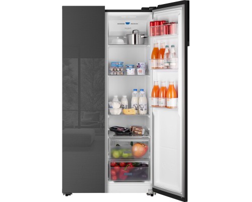 Купить Отдельностоящий холодильник с инвертором Weissgauff WSBS 600 NoFrost Inverter Inox Glass в интернет-магазине Мега-кухня 5 Купить Отдельностоящий холодильник с инвертором Weissgauff WSBS 600 NoFrost Inverter Inox Glass в интернет-магазине Мега-кухня 5