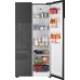 Купить Отдельностоящий холодильник с инвертором Weissgauff WSBS 600 NoFrost Inverter Inox Glass в интернет-магазине Мега-кухня 5