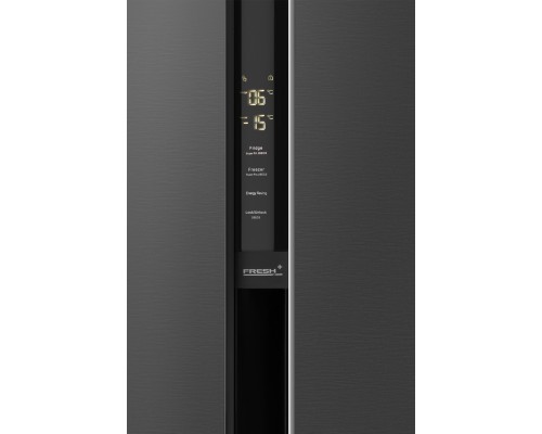 Купить Отдельностоящий холодильник с инвертором Weissgauff WSBS 600 NoFrost Inverter Inox Glass в интернет-магазине Мега-кухня 17 Купить Отдельностоящий холодильник с инвертором Weissgauff WSBS 600 NoFrost Inverter Inox Glass в интернет-магазине Мега-кухня 17