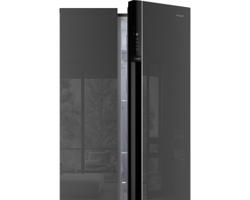 Купить Отдельностоящий холодильник с инвертором Weissgauff WSBS 600 NoFrost Inverter Inox Glass в интернет-магазине Мега-кухня 20 Купить Отдельностоящий холодильник с инвертором Weissgauff WSBS 600 NoFrost Inverter Inox Glass в интернет-магазине Мега-кухня 20