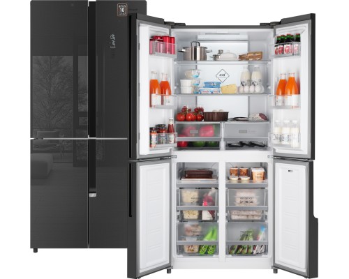 Купить Отдельностоящий холодильник с инвертором Weissgauff WCD 450 Inox Glass NoFrost Inverter в интернет-магазине Мега-кухня 4 Купить Отдельностоящий холодильник с инвертором Weissgauff WCD 450 Inox Glass NoFrost Inverter в интернет-магазине Мега-кухня 4