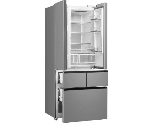 Купить  Отдельностоящий холодильник Weissgauff WFD 450 Built-in Inverter NoFrost Inox в интернет-магазине Мега-кухня 9