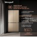 Купить Отдельностоящий холодильник с инвертором Weissgauff WCD 510 Built-in Inverter NoFrost Сhampagne Glass в интернет-магазине Мега-кухня 30